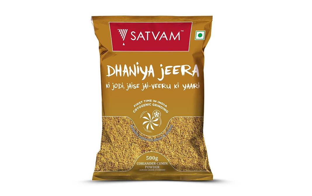 Satvam Coriander-Cumin Powder    Pack  500 grams